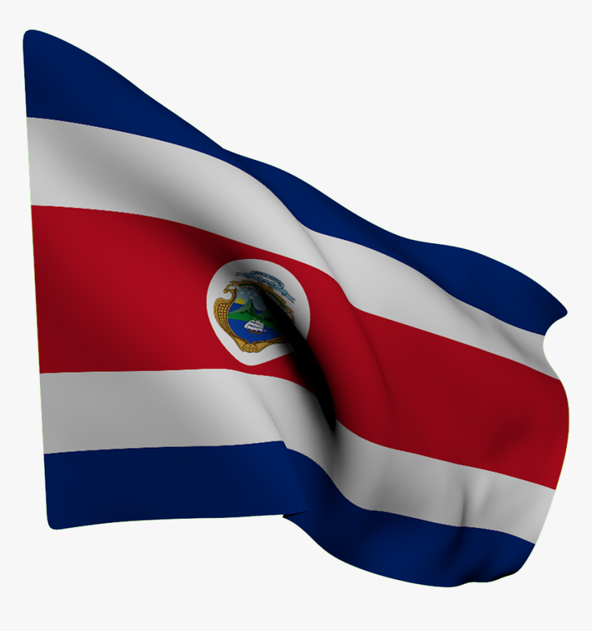 Flag Costa Rica White Free Photo - Bandera Costa Rica Png, Transparent Png, Free Download