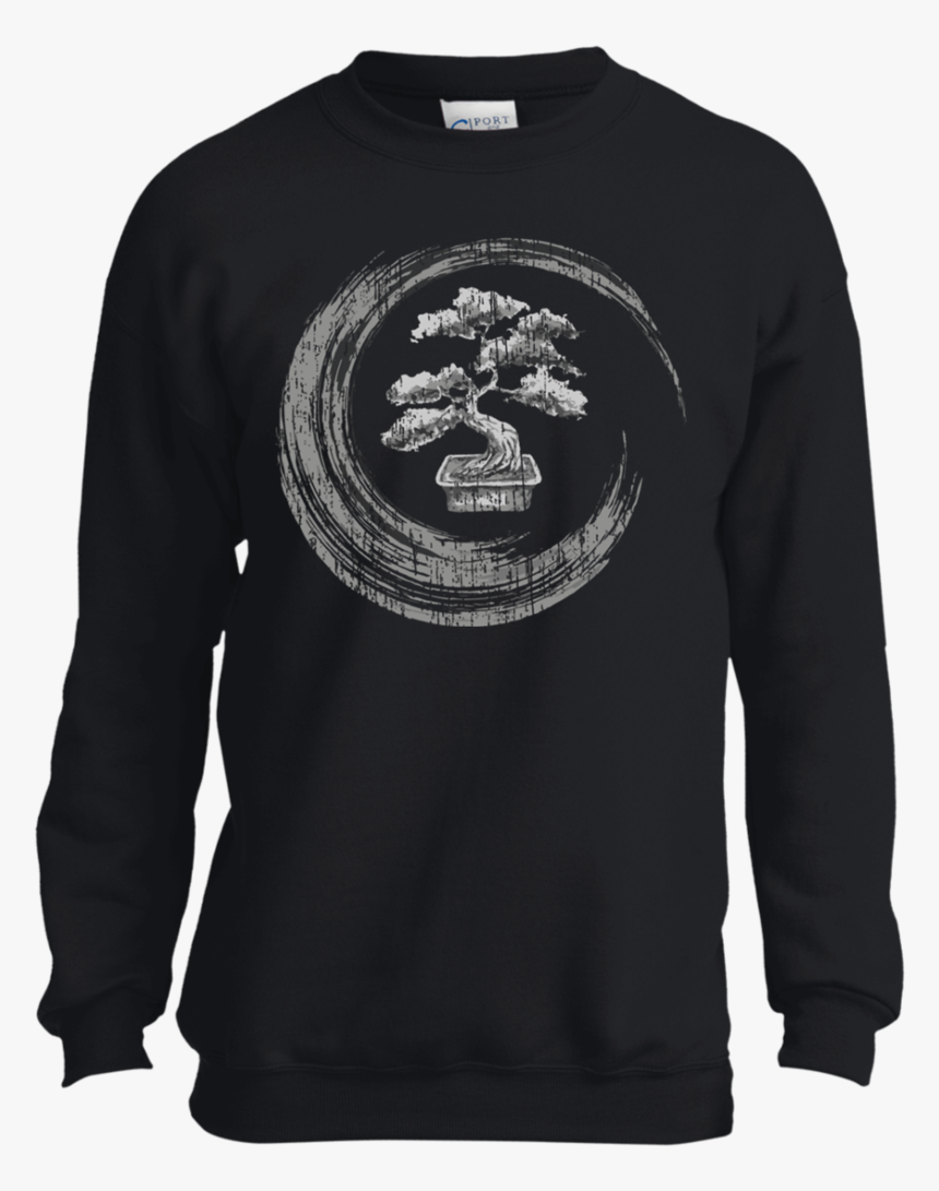 Bonsai Tree Enso Circle Vintage Zen Calligraphy Art - Funny Music T Shirt, HD Png Download, Free Download