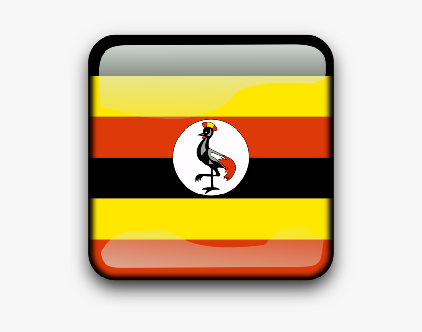 Brand,yellow,orange - Uganda Flag, HD Png Download, Free Download