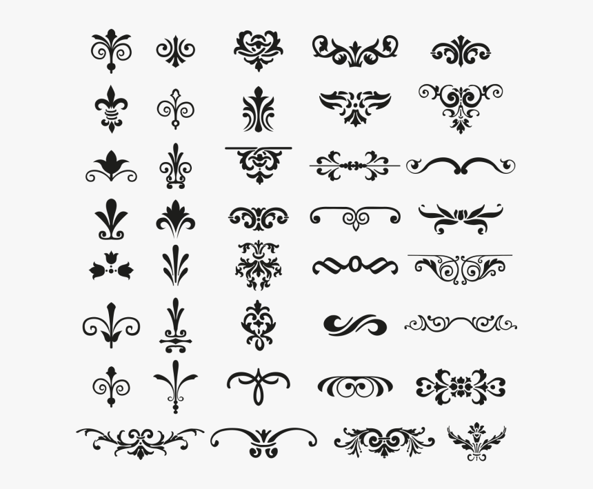 Download Vector Ornaments - Ornaments Vector Png Free, Transparent Png, Free Download