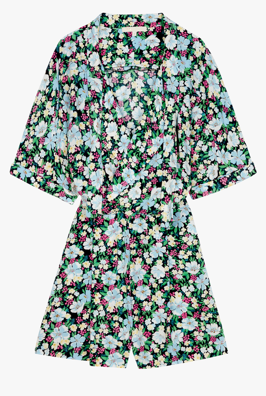 Romper In Floral Print - Maje, HD Png Download, Free Download