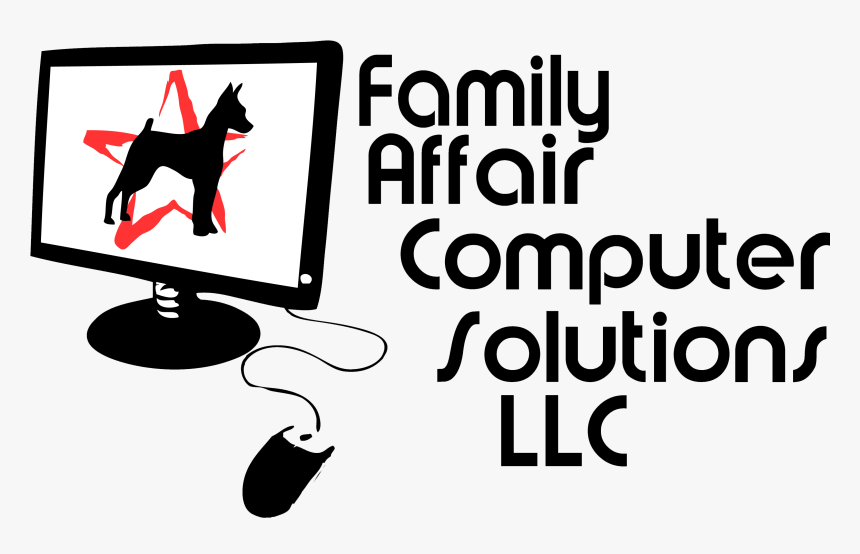 Family Affair Computer Solutions, Llc Logo - Graphic Design, HD Png Download, Free Download