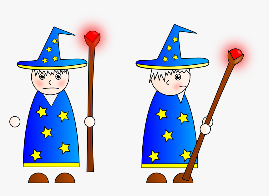 Wizard, Magician, Staff, Magic, Mystery, Fantasy - Magician, HD Png Download, Free Download