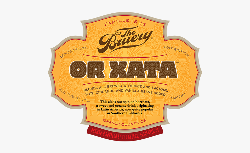 Tb Or Xata Blonde Ale - Bruery, HD Png Download, Free Download