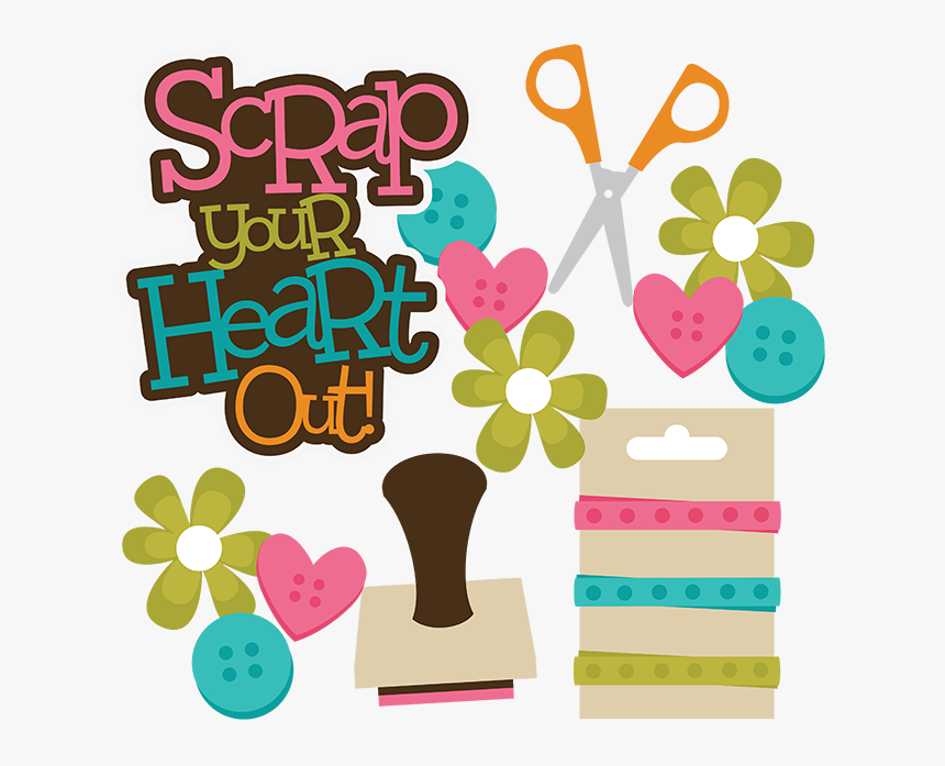 Clipart Scrapbooking Crafting, HD Png Download, Free Download