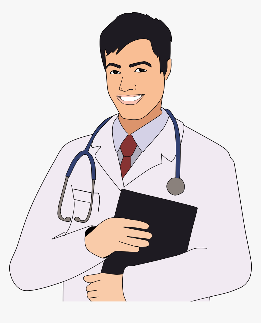 Transparent Doctor Clipart Clip Art Male Doctor HD Png Download kindpng