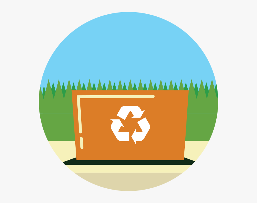 Curbside Bin - Recycle, HD Png Download, Free Download