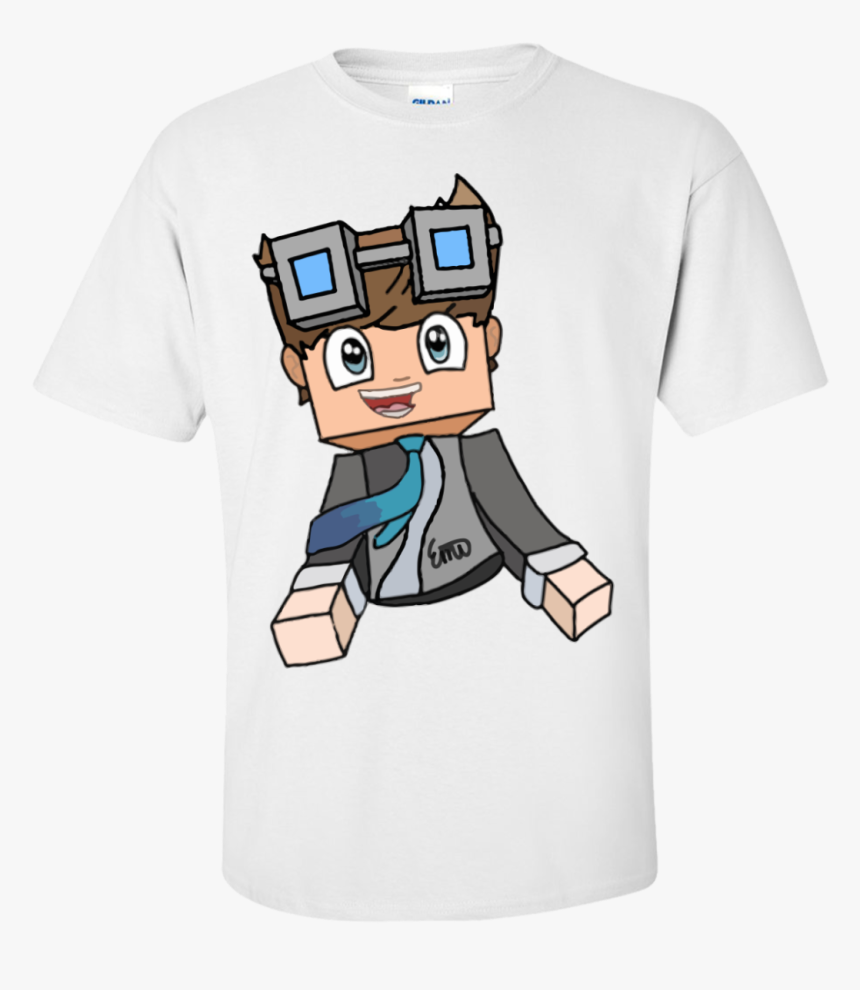 Dantdm Minecraft T Shirt Roblox, HD Png Download - kindpng