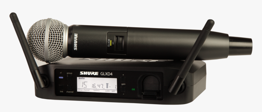 Shure Glxd24 Sm58, HD Png Download, Free Download