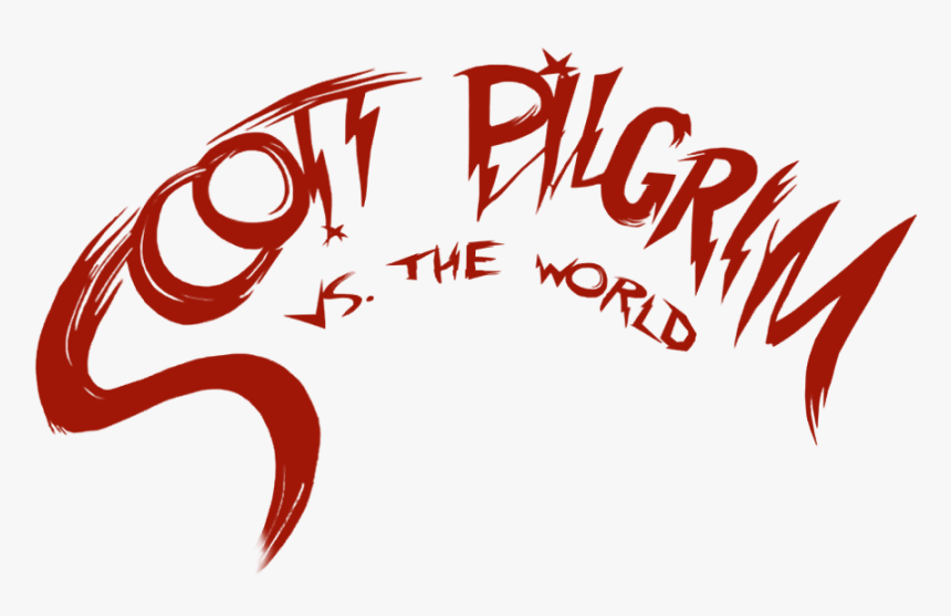 Scott Pilgrim Vs - Scott Pilgrim Vs The World Title, HD Png Download, Free Download