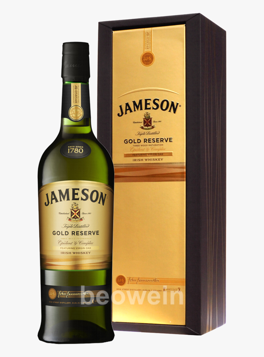 Jameson Gold Reserve 0,7 L - Jameson Gold Reserve Precio, HD Png Download, Free Download