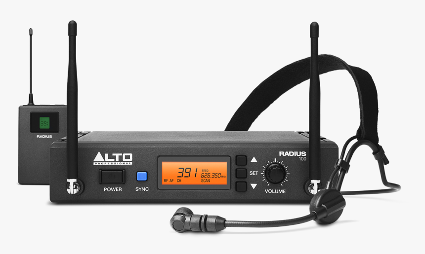 Alto Radius 200 Wireless Headset Microphone, HD Png Download, Free Download