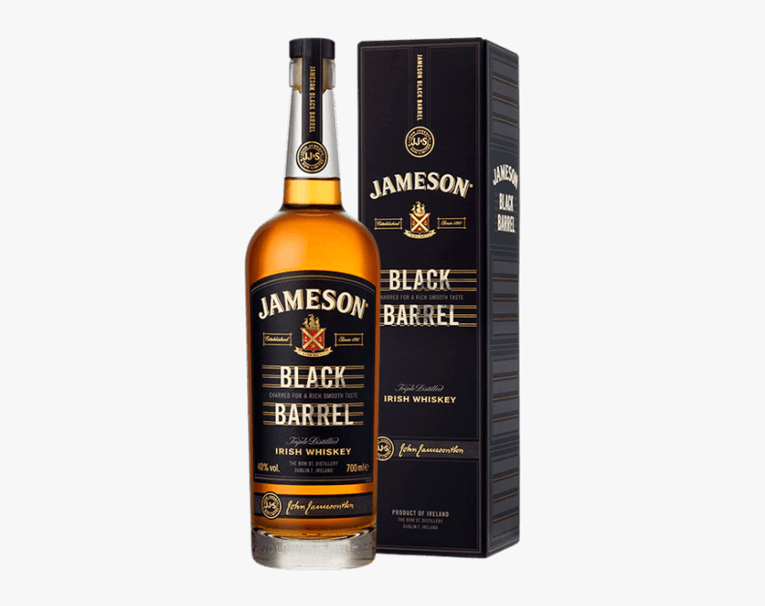 Jameson Black Barrel Whiskey, HD Png Download, Free Download