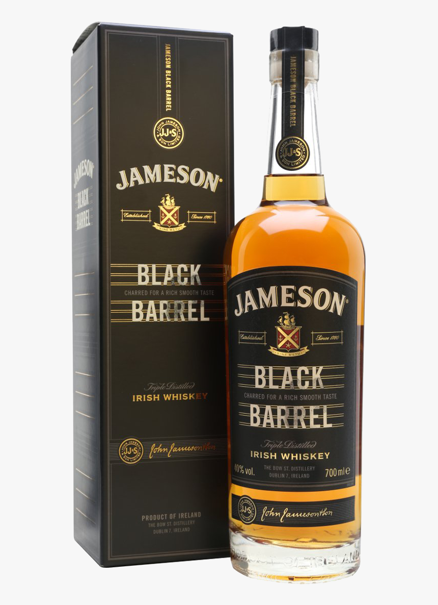 Jameson Black Barrel Select Reserve 70cl - Black Jameson, HD Png Download, Free Download