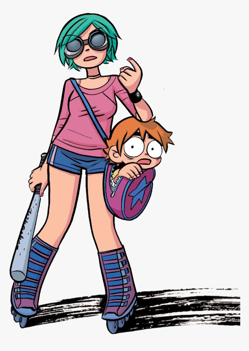 Scott In Ramona's Bag, HD Png Download, Free Download