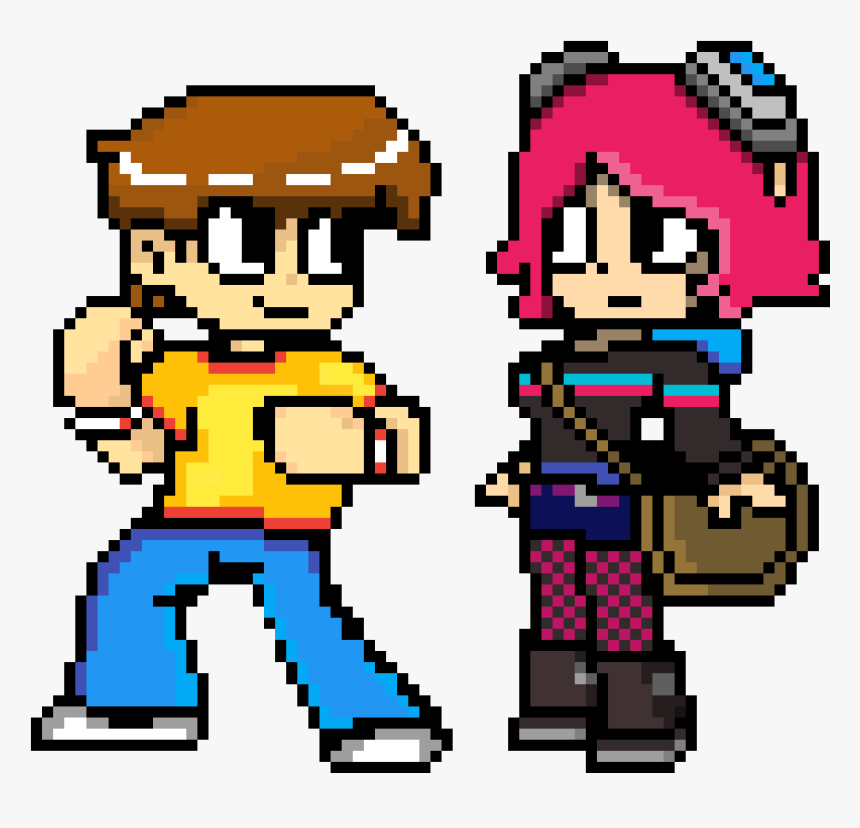Scott Pilgrim Sprites Ramona, HD Png Download, Free Download