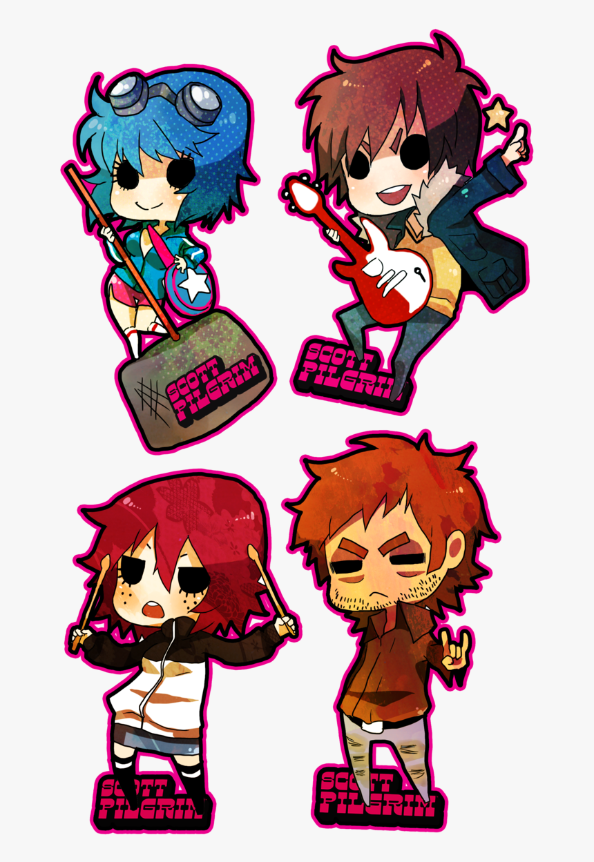 Scott Pilgrim,скотт Пилигрим,comic Books,комиксы, Графические - Scott Pilgrim Comic Art, HD Png Download, Free Download