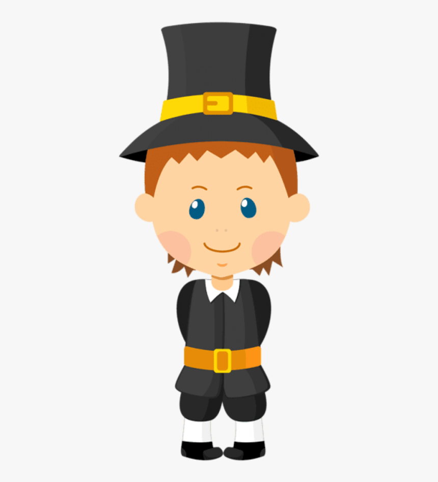 Transparent Pilgrim Hat Png - Pilgrims Clipart, Png Download, Free Download