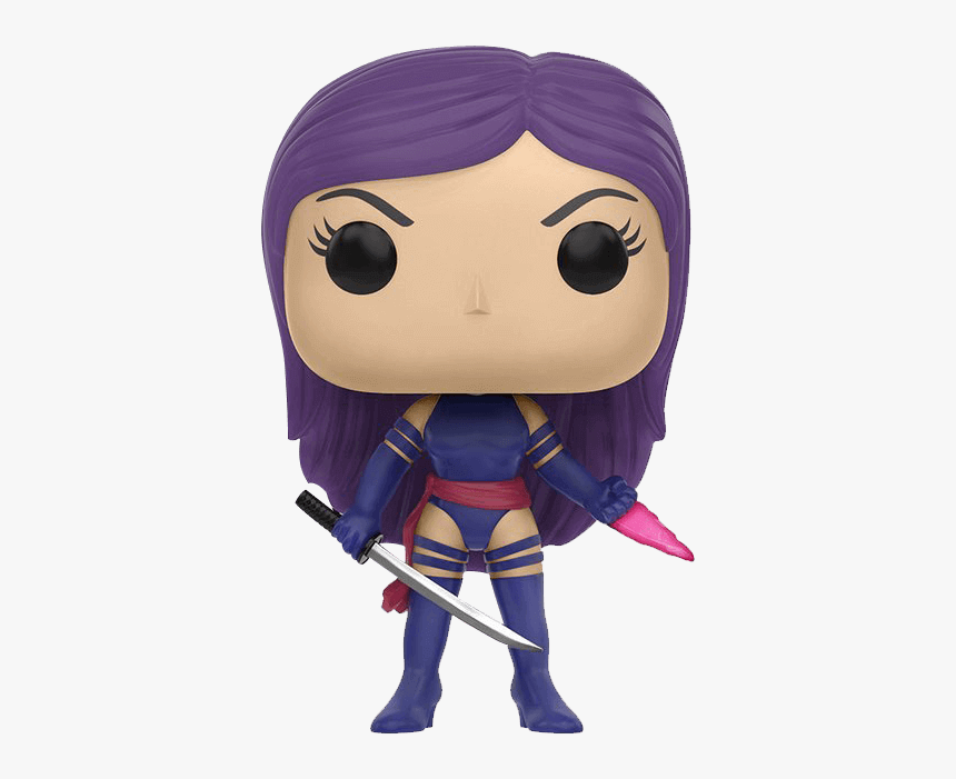 X-men Psylocke Pop Figure - Funko Pop X Men Psylocke, HD Png Download, Free Download