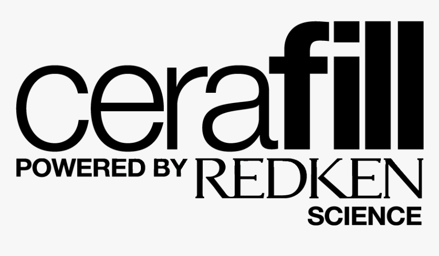 Cerafill Powered By Redken Science Logo - Redken Cerafill Logo, HD Png Download, Free Download
