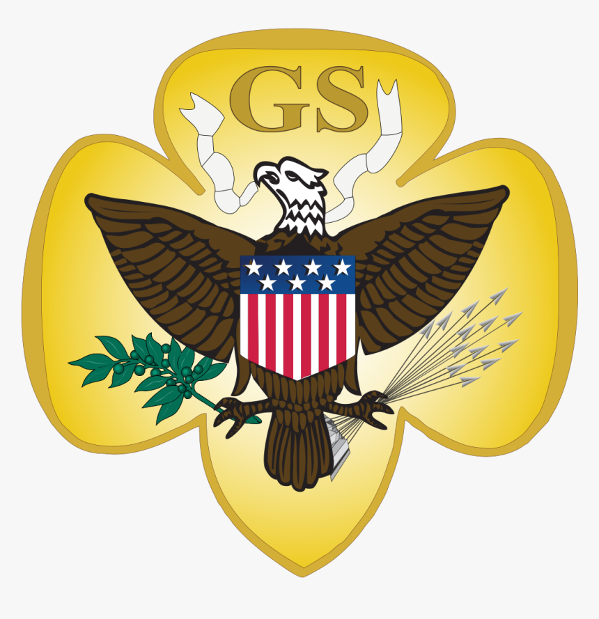 Girl Scouts Of The Usa 1912 1976svg Wikipedia - Girl Scouts Of The Usa, HD Png Download, Free Download