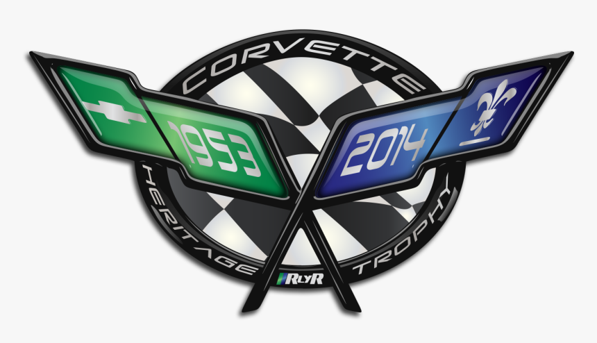 Chevrolet Corvette Heritage Trophy Series Logo - Corvette Emblem, HD Png Download, Free Download