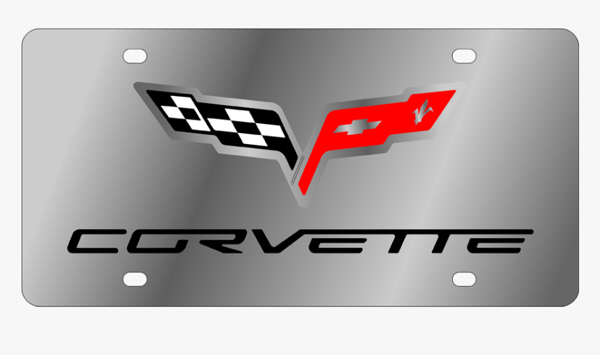 Chevrolet - Ss Plate - Corvette C6 - Corvette Logo Png, Transparent Png, Free Download