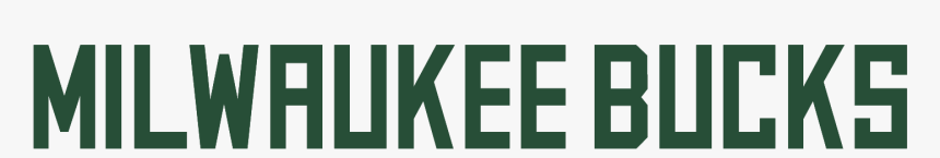 Milwaukee Bucks Logo Png Transparent & Svg Vector - Milwaukee Bucks Logo Text, Png Download, Free Download
