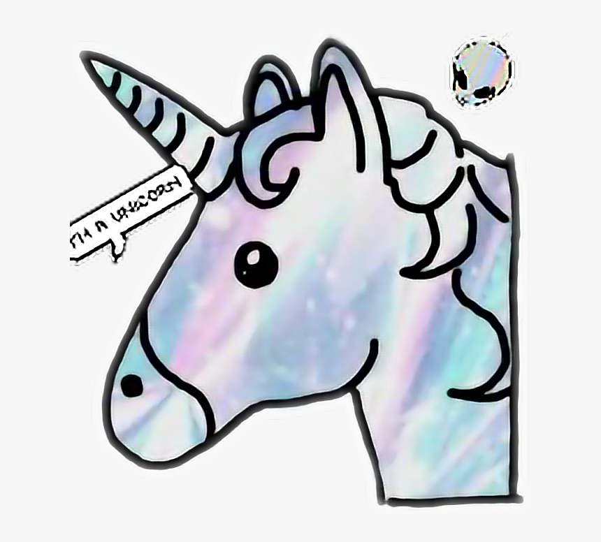  Gambar Stiker Unicorn  Lucu