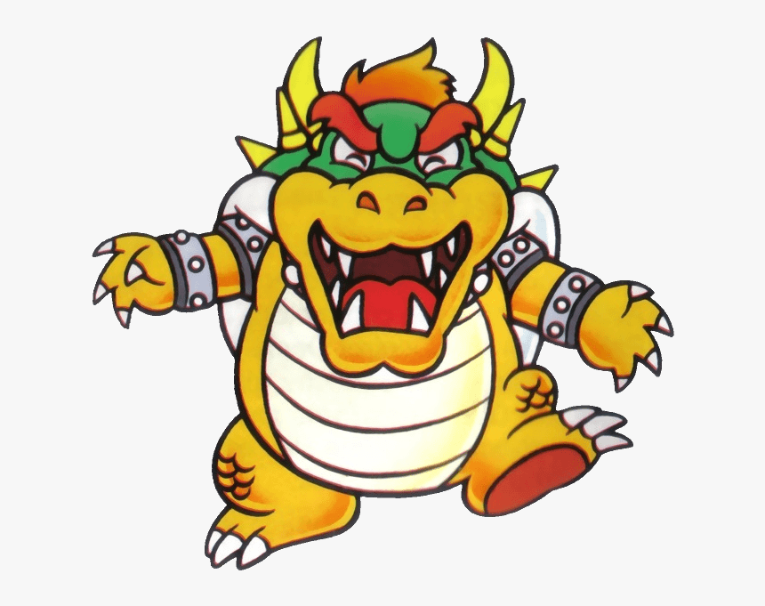 Super Mario Bowser Artwork, HD Png Download, Free Download