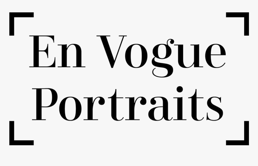 En Vogue Portraits Vogue Magazine Style Portrait Brand - Calligraphy, HD Png Download, Free Download