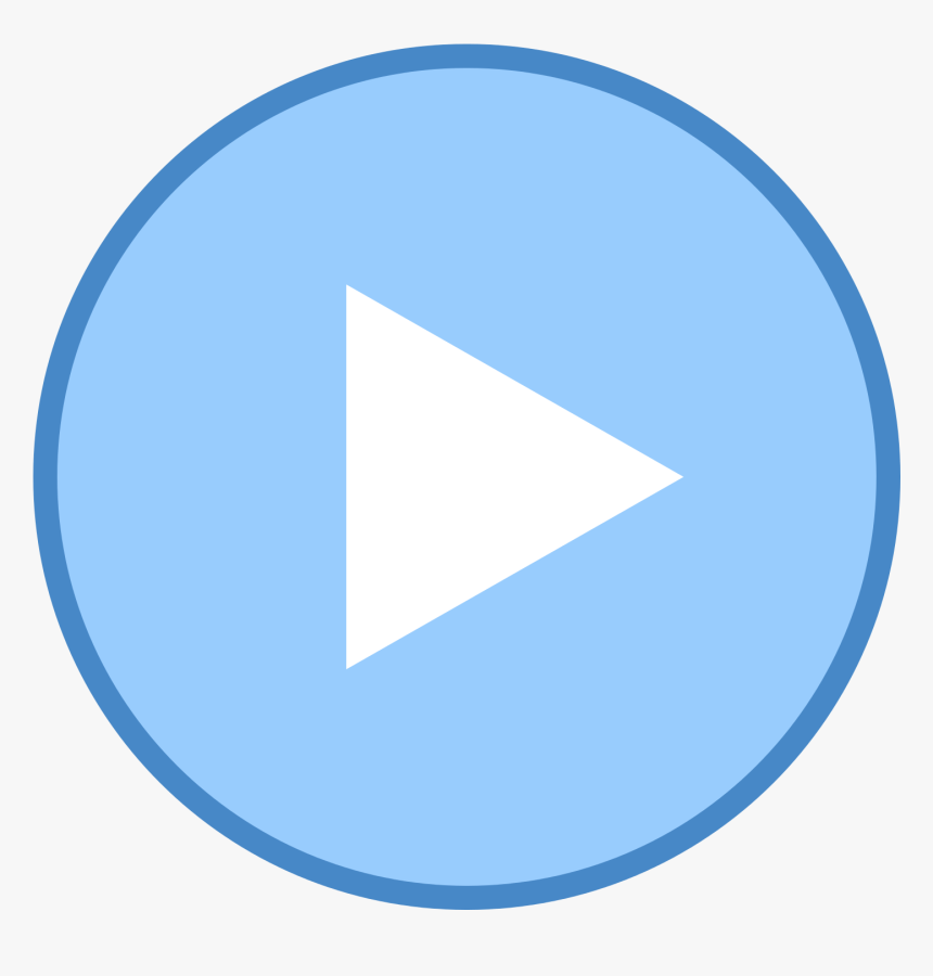 Video Player Button Png - Circle, Transparent Png, Free Download