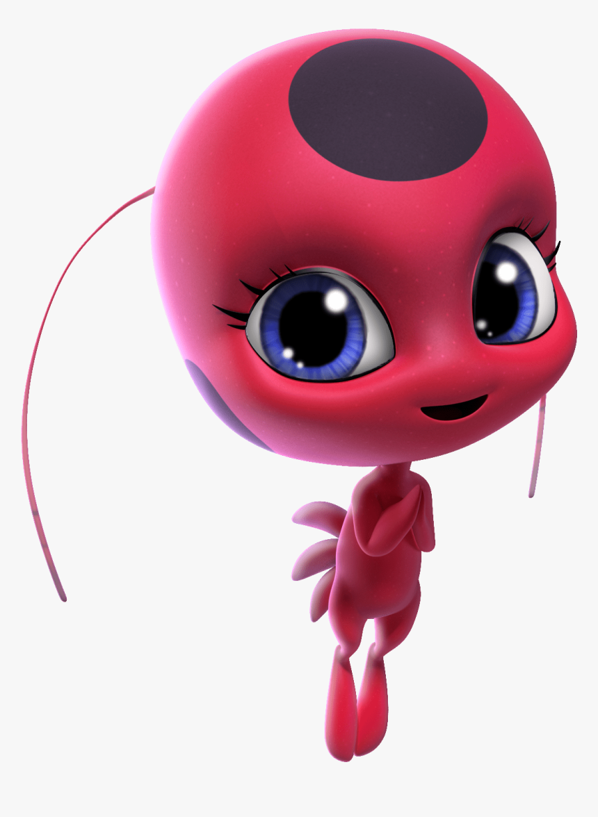 Cute Kwami Tikki - Tikki Miraculous Ladybug Kwami, HD Png Download, Free Download