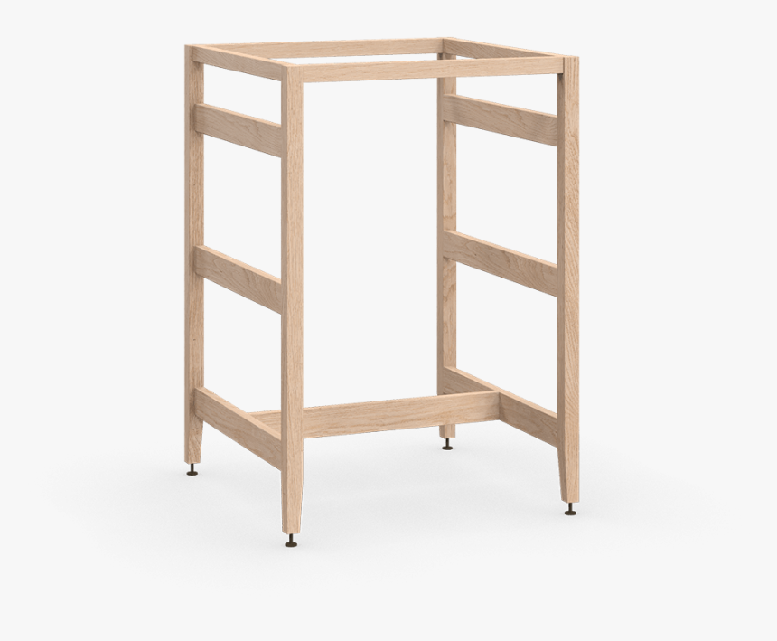 Coquo Radix White Oak Solid Wood Modular Kitchen Lunch - Shelf, HD Png Download, Free Download