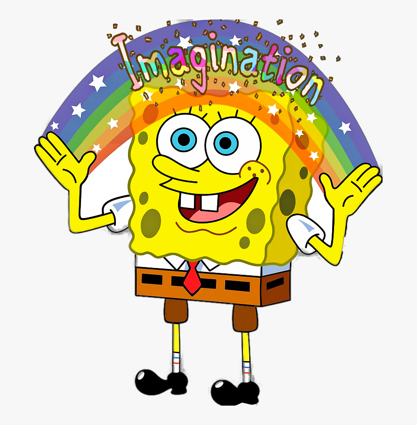 Transparent Spongebob Clipart Stickers Whatsapp Memes Png Png