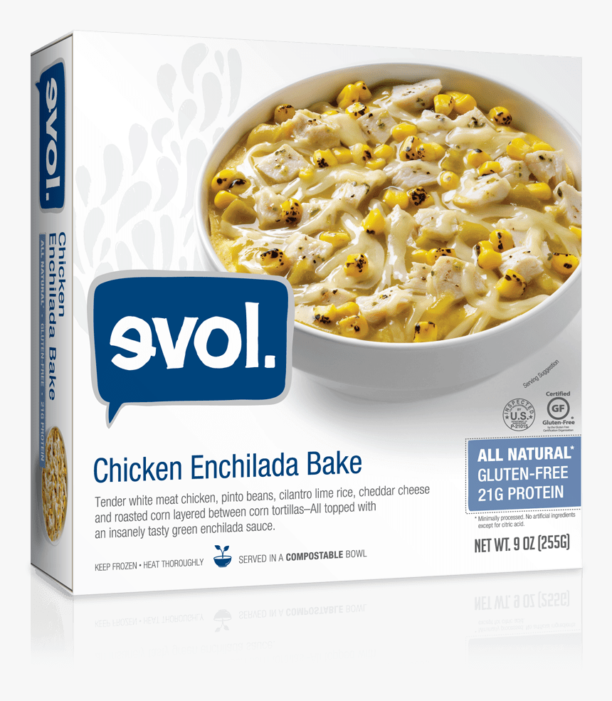 Transparent Enchilada Png - Evol Chicken Enchilada Bake, Png Download, Free Download
