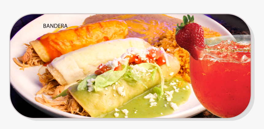 Banderaenchiladas - Fast Food, HD Png Download, Free Download