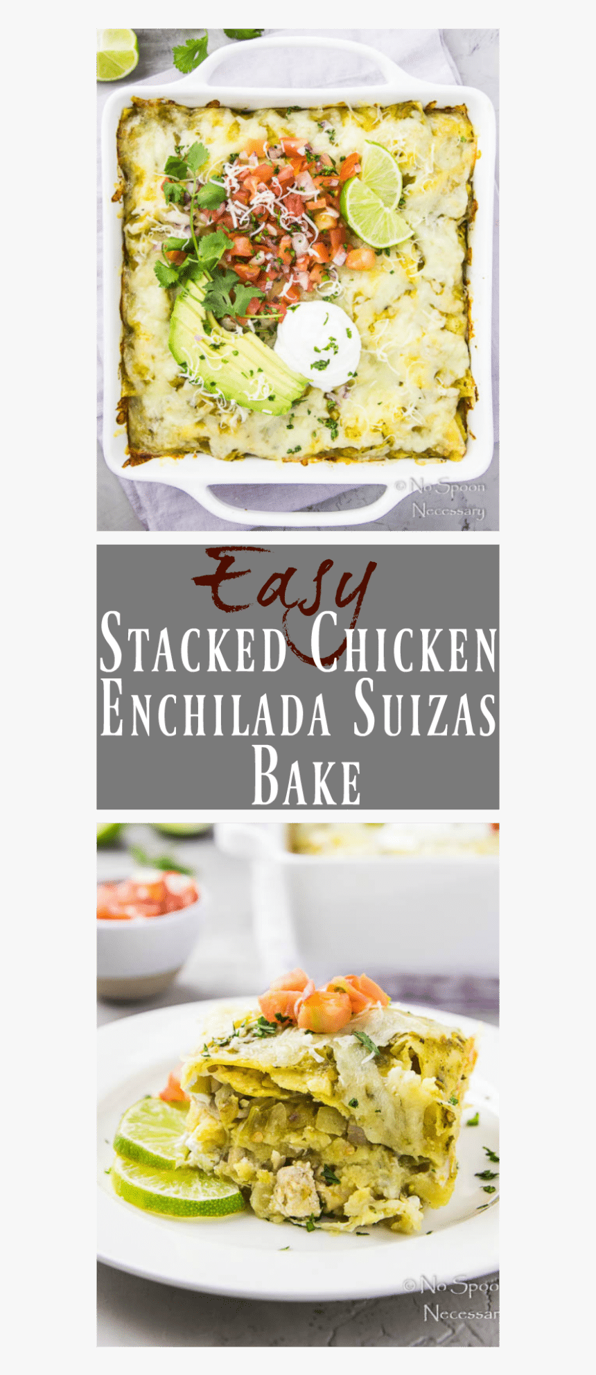 Easy Stacked Enchilada Suizas Bake - Mashed Potato, HD Png Download, Free Download