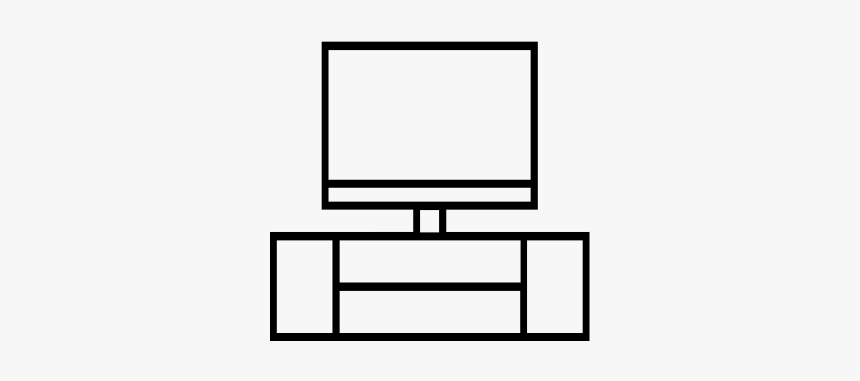 Tv And Broadband Icon - Line Art, HD Png Download, Free Download