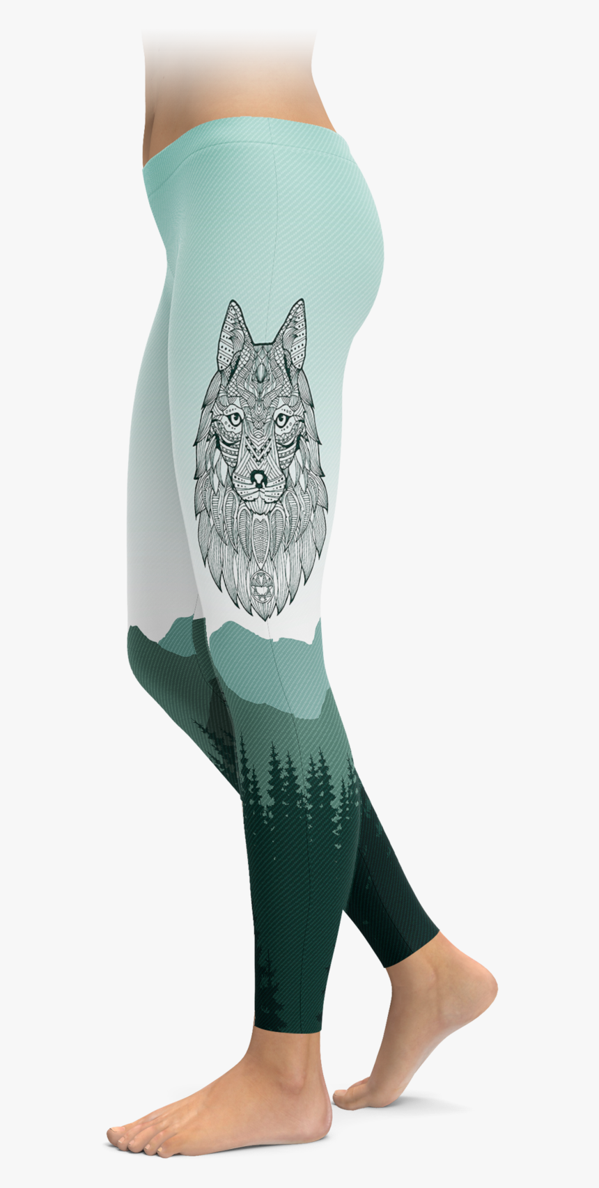 Transparent Tribal Wolf Png - Trousers, Png Download, Free Download