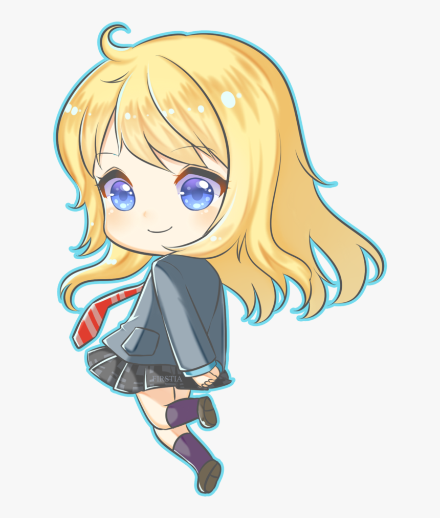 Your Lie In April Chibi, HD Png Download, Free Download