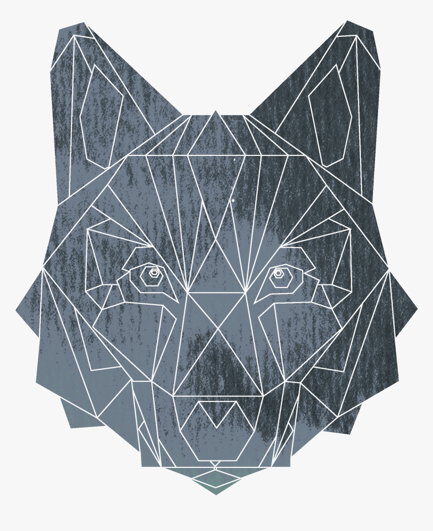 Wolves Transparent Geometric - Transparent Geometric Wolf Design, HD Png Download, Free Download