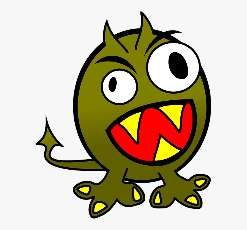 Creature Clipart Yellow Monster - Monster Clip Art, HD Png Download, Free Download