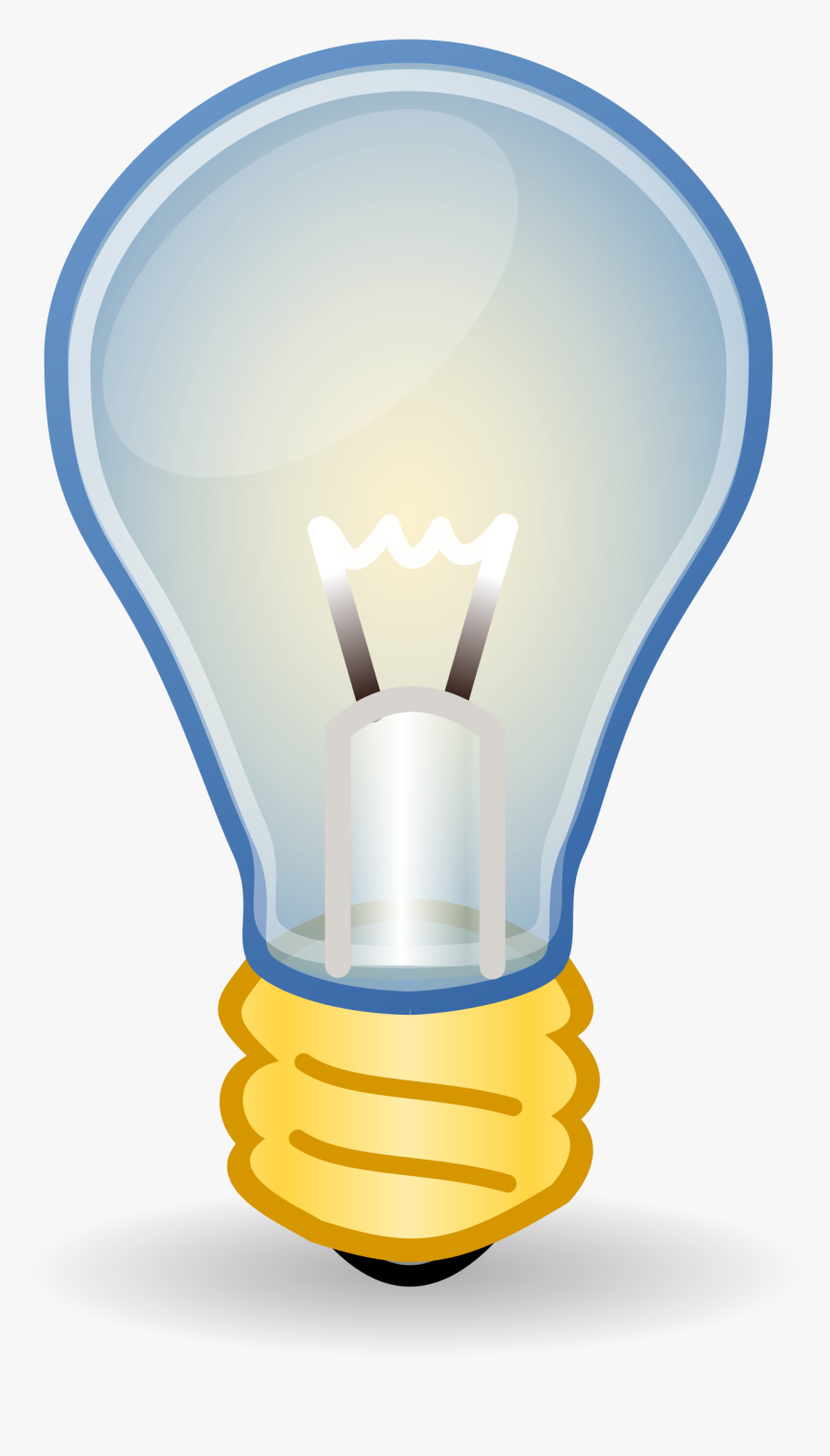 Light Bulb Clipart Reading Enlightens Us - Light Bulb Transparent Background, HD Png Download, Free Download