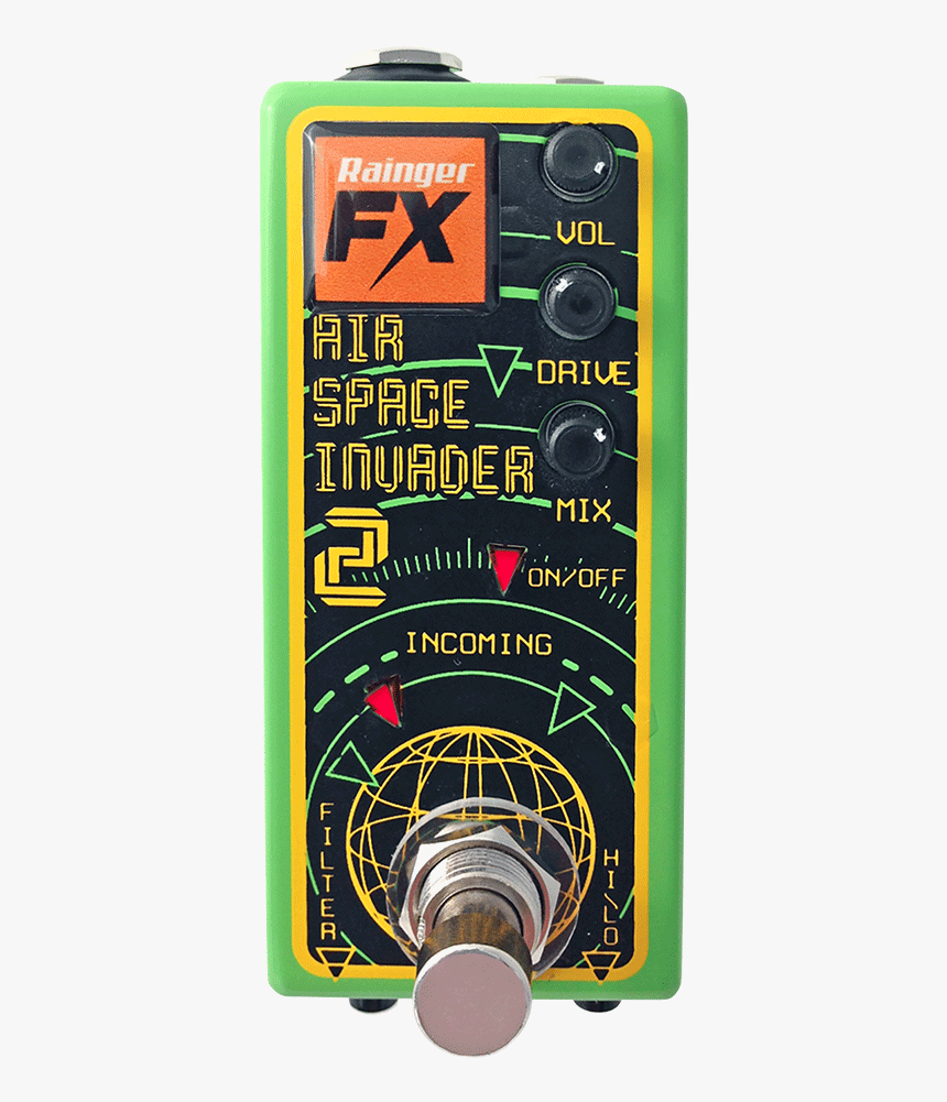 Rainger Fx Air Space Invader 2 Overdrive Pedal - Effects Unit, HD Png Download, Free Download