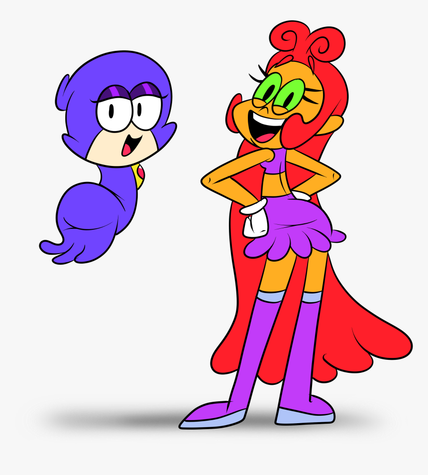 Toon Raven And Toonfire By Sb99stuff Toon Raven And - Starfire Raven By Sb99stuff, HD Png Download, Free Download