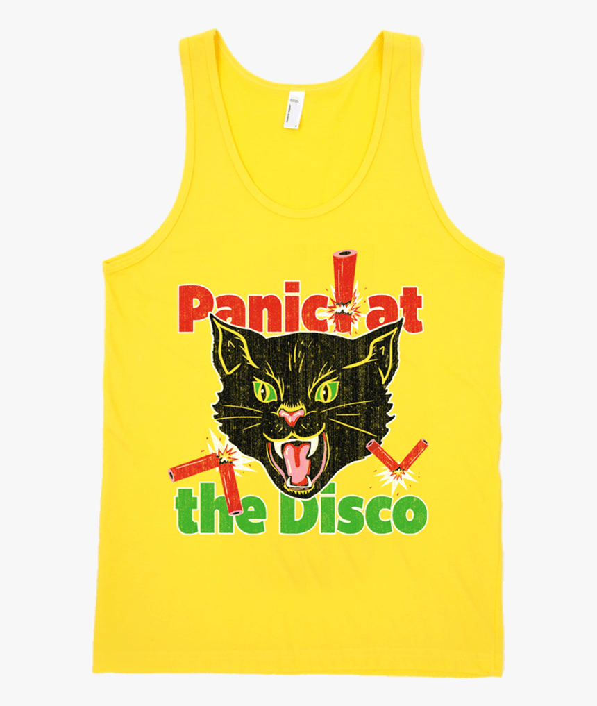 Panic At The Disco Shirt Black - Active Tank, HD Png Download, Free Download