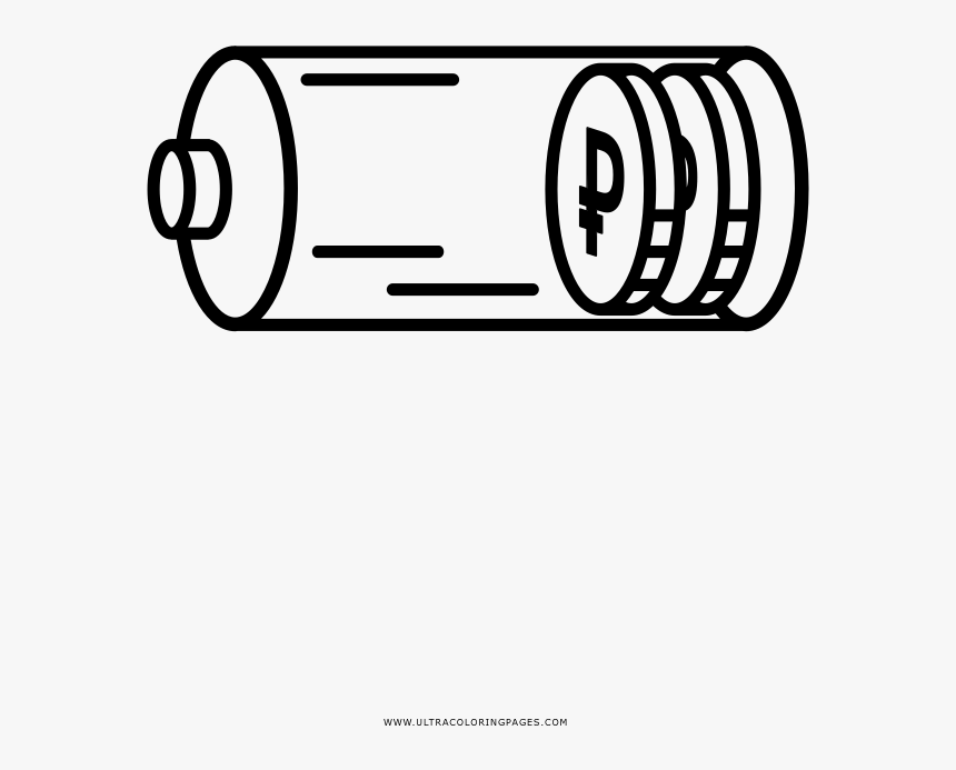 Low Battery Coloring Page - Circle, HD Png Download, Free Download