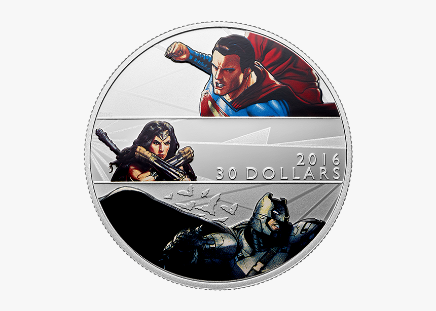 2 Oz Fine Silver Coin Batman V Superman Dawn Of Justice, HD Png Download, Free Download