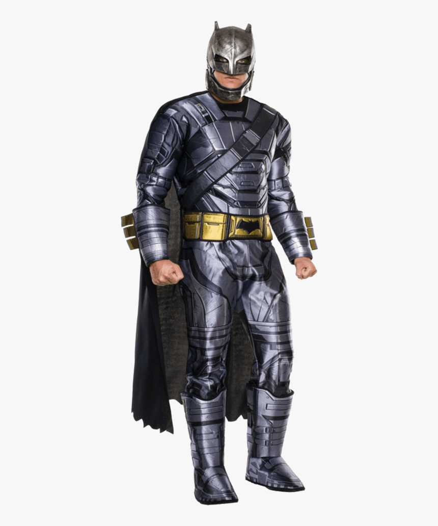 Adult Armoured Batman Costume - Justice League Batman Toy, HD Png Download, Free Download